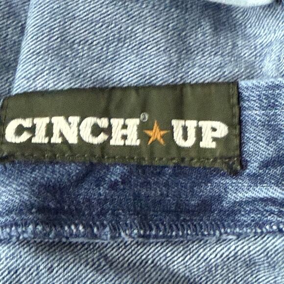 Cinch Men's Jeans Black Label Loose Slightly Tapered 42x34 Cowboy Western - Picture 4 of 10